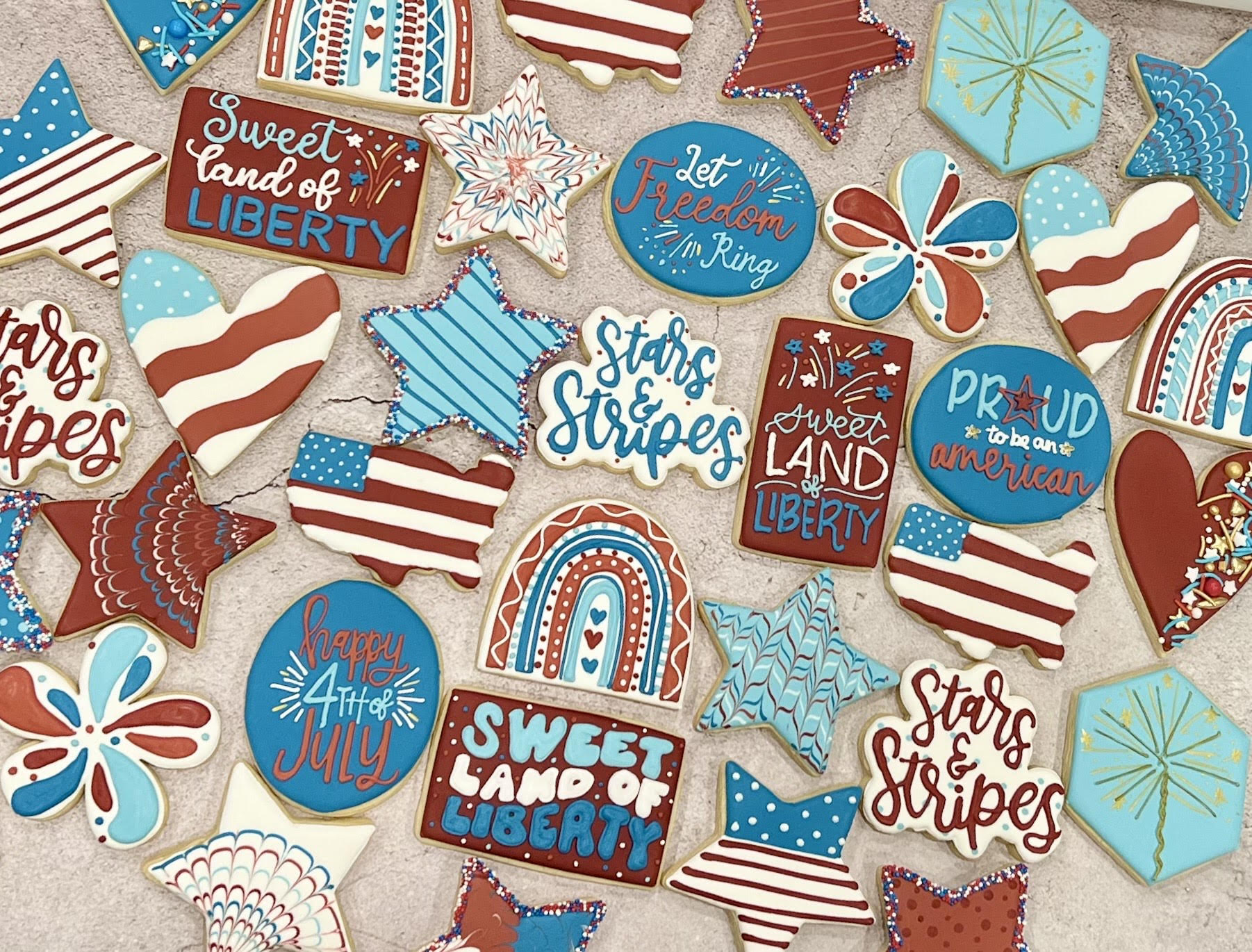 4th of July Cookies